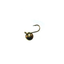 Mormyszka wolframowa kulka złota 10 - 3mm