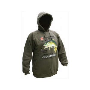 Bluza z kapturem Dragon Pstrąg L