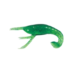 Krewetka morska Konger Zielony - Czarny Brokat 7cm
