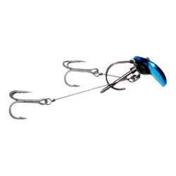 Zestaw Quantum Salmonizer Rig Chrome-Blue M