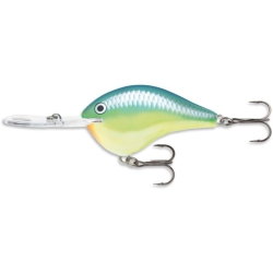 Wobler Rapala DT-20 Dives-To Metal - CARIBBEAN SHAD (CRSD)