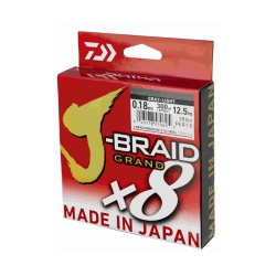 Plecionka DAIWA J-Braid Grand X8 0.06mm - 135m Gray-Light