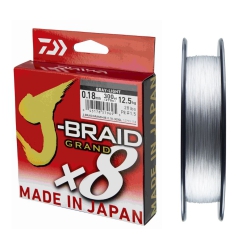 Plecionka DAIWA J-Braid Grand X8 0.06mm - 135m Gray-Light
