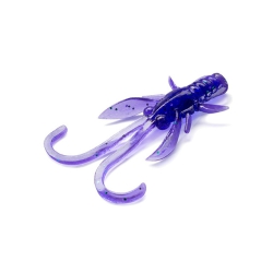 Baffi Fly 1,5'' Fishup  3,8 cm / kolor 060 Dark Violet/Peacock&Silver