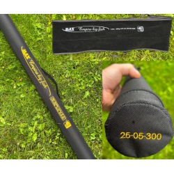 Wędka spinningowa Max Empire Big Fish 3,00m/200g + tuba