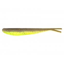 Guma Manns Q-Fish 13cm Pumpkinseed Chartreuse