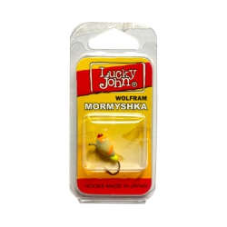 Mormyszka wolframowa Lucky John Drop z oczkiem 5 mm – kolor 23