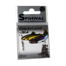 Agrafka z krętlikiem Spinwal nr 20/A (5 kg)