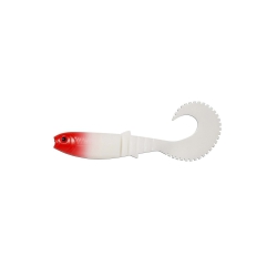 Savage Gear Cannibal Curl Tail 10cm Red Head