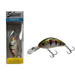 Wobler Salmo Rattlin' Hornet H4.5 - Purple Prism Perch