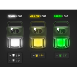 Lampa kampingowa Delphin Multix 3W/4400mAh 3W/450lm/4400mAh