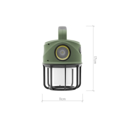 Lampa kampingowa Delphin Multix 3W/4400mAh 3W/450lm/4400mAh