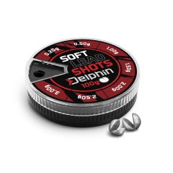 Śruciny Delphin SOFT (czerwone pudełko) 100g / 0,25-3,0g