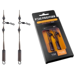 Gotowe przypony Spro CS Safety Heli-Chod Action 45 LB 100 cm - 2 sztuki