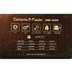 Okuma Carbonite B-Feeder CBBF-4000