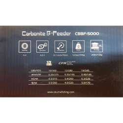 Okuma Carbonite B-Feeder CBBF-5000