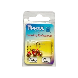 Mormyszka wolframowa Finnex Disco Ball 5 mm – kolor Cu