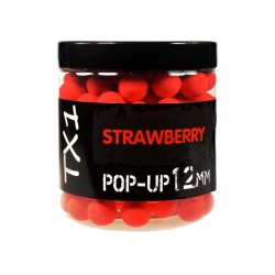 Kulki PopUp Shimano Tribal TX1 12mm 100g Strawberry Fluo Red