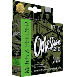 Żyłka spławikowa, feederowa MegaBAITS Obsession 2.0 Match & Feeder 0,20 mm - 4,80 kg 150 m