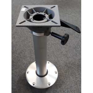 Noga fotela, obrotowa aluminiowa 460 mm wyjmowana z gniazda
