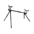 Rodpod Delphin RPX Stalk BlackWay Buzzbar na 2 wędki